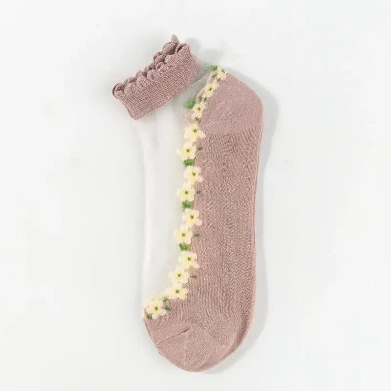 Medias LaceBrezzee™ femeninas, ligeras y seguras (12 pares)