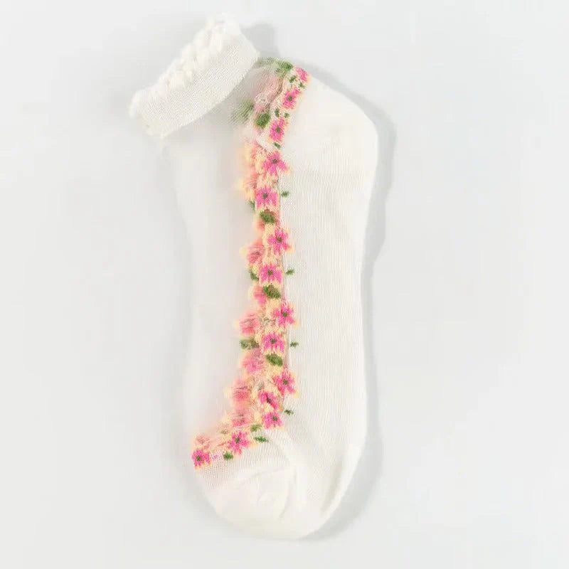Medias LaceBrezzee™ femeninas, ligeras y seguras (12 pares)