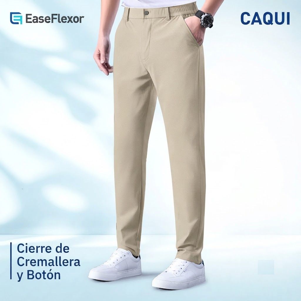 EaseFlexor - Pantalones de hombre ultra elásticos de secado rápido