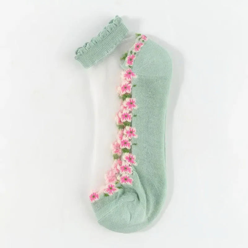 Medias LaceBrezzee™ femeninas, ligeras y seguras (12 pares)