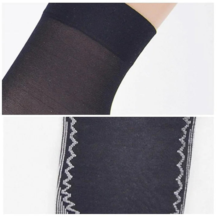 Medias Silkgrip™ de algodón antideslizantes y sedosos (12 pares)
