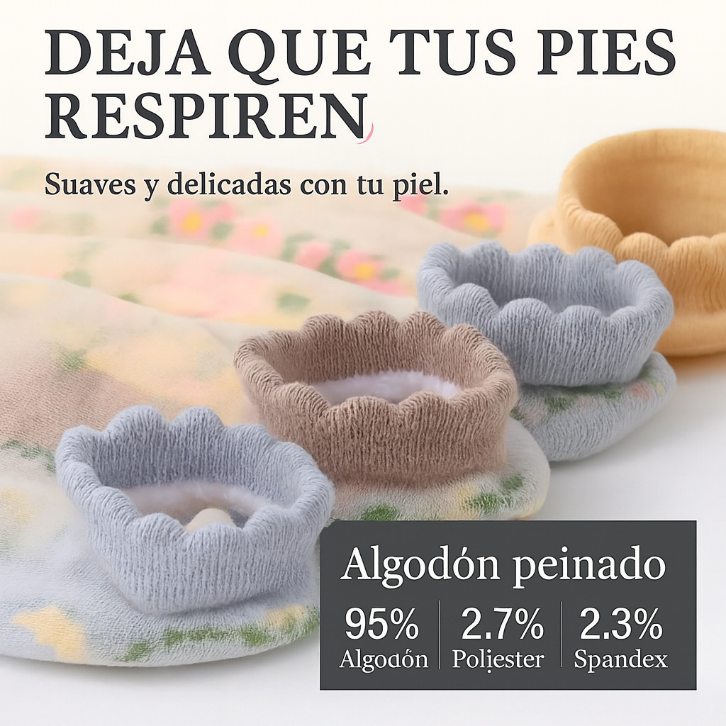 Medias LaceBrezzee™ femeninas, ligeras y seguras (12 pares)