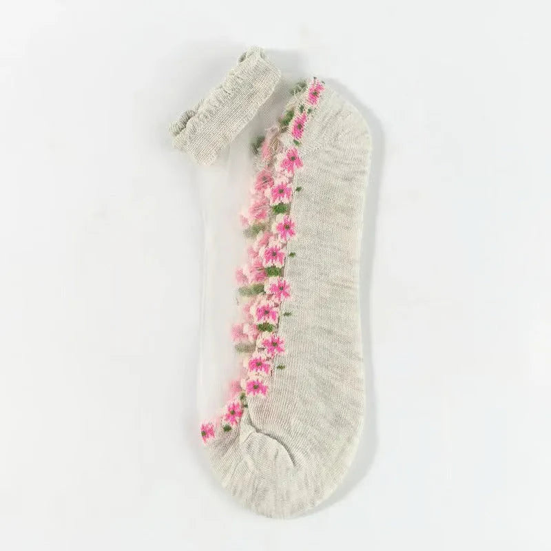 Medias LaceBrezzee™ femeninas, ligeras y seguras (12 pares)