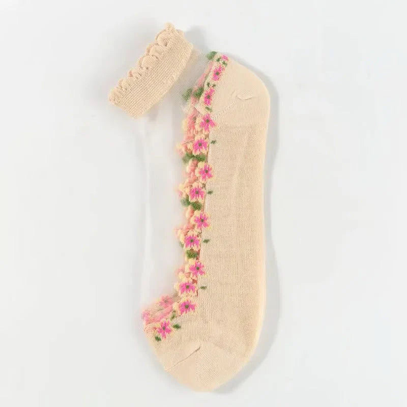 Medias LaceBrezzee™ femeninas, ligeras y seguras (12 pares)