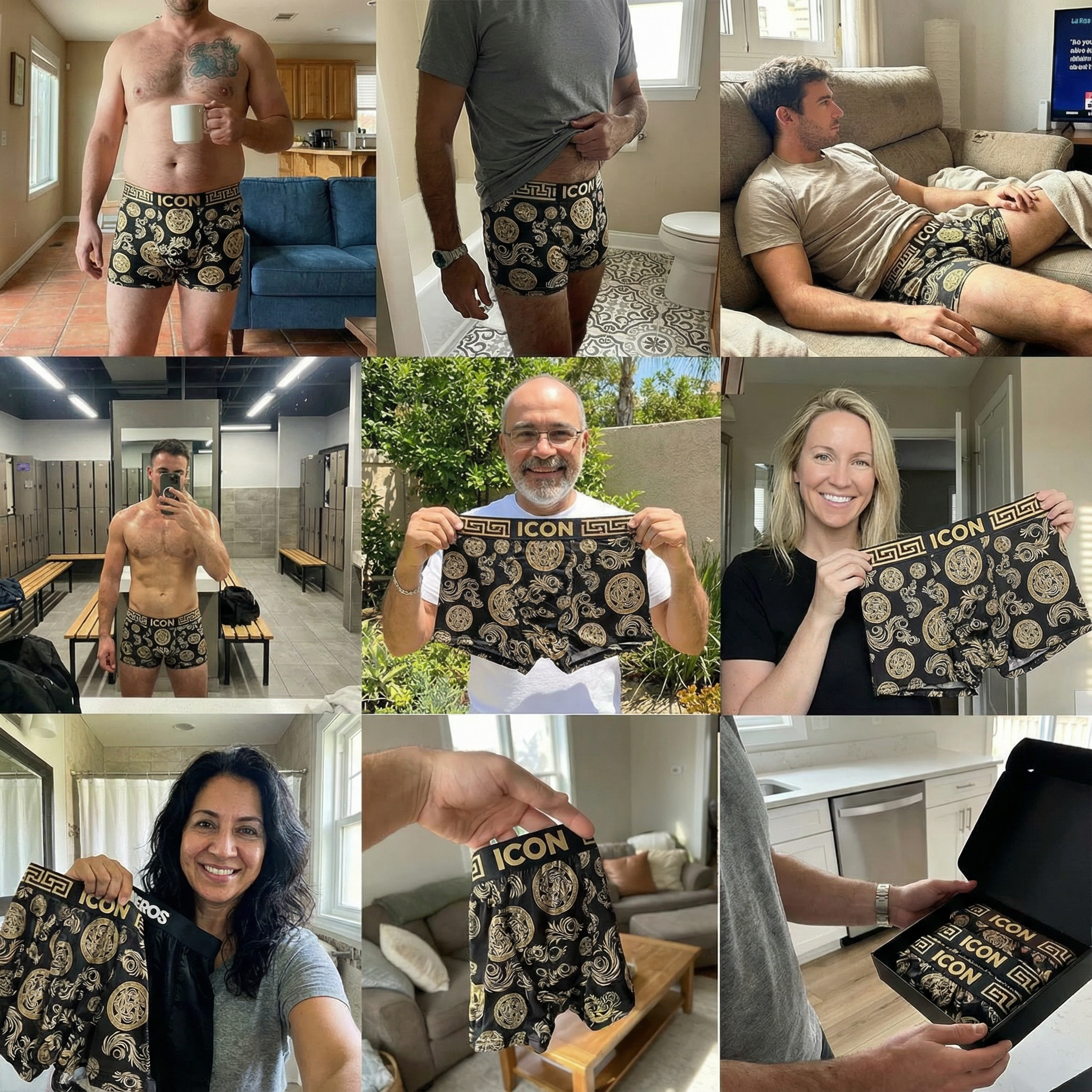 iCON BOXERS | Transpirables y Antibacterial