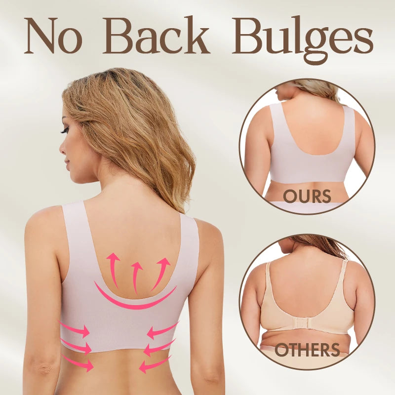 Sujetador ZenChic -Sujetador push up sexy sin costuras y sin aros
