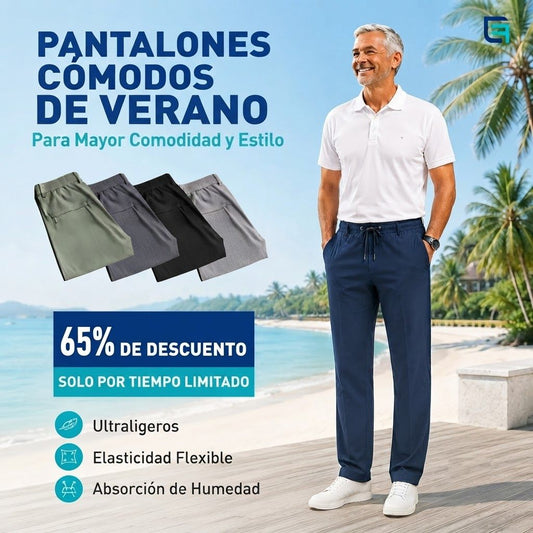 EaseFlexor - Pantalones de hombre ultra elásticos de secado rápido