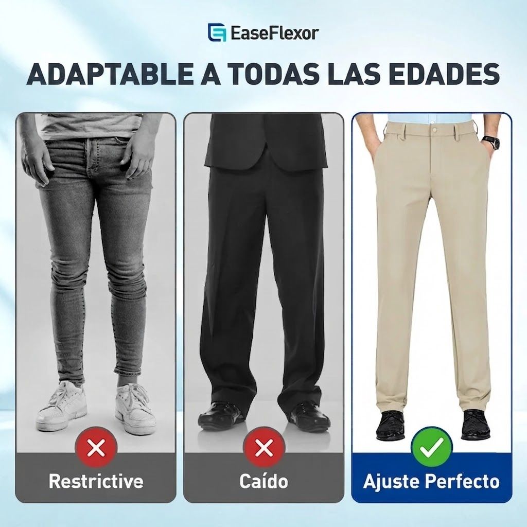 EaseFlexor - Pantalones de hombre ultra elásticos de secado rápido