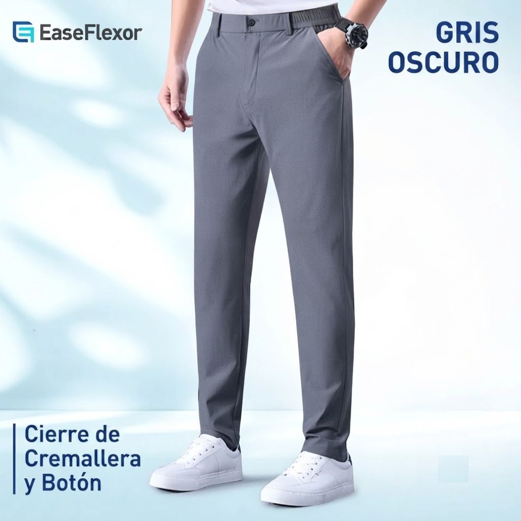 EaseFlexor - Pantalones de hombre ultra elásticos de secado rápido