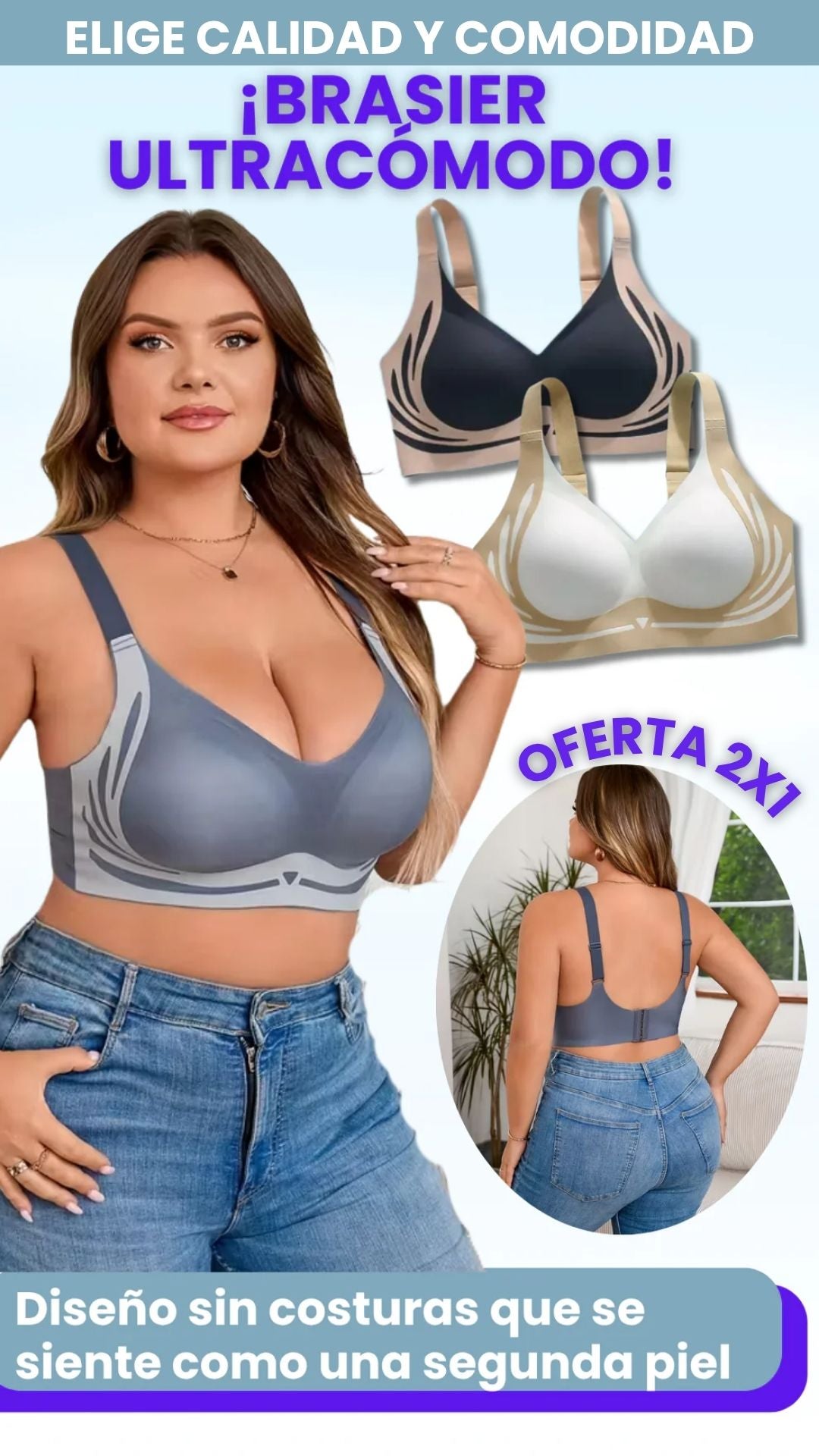 LushFitting Bra | Ultra Cómodo Push Up - Promoción 2x1