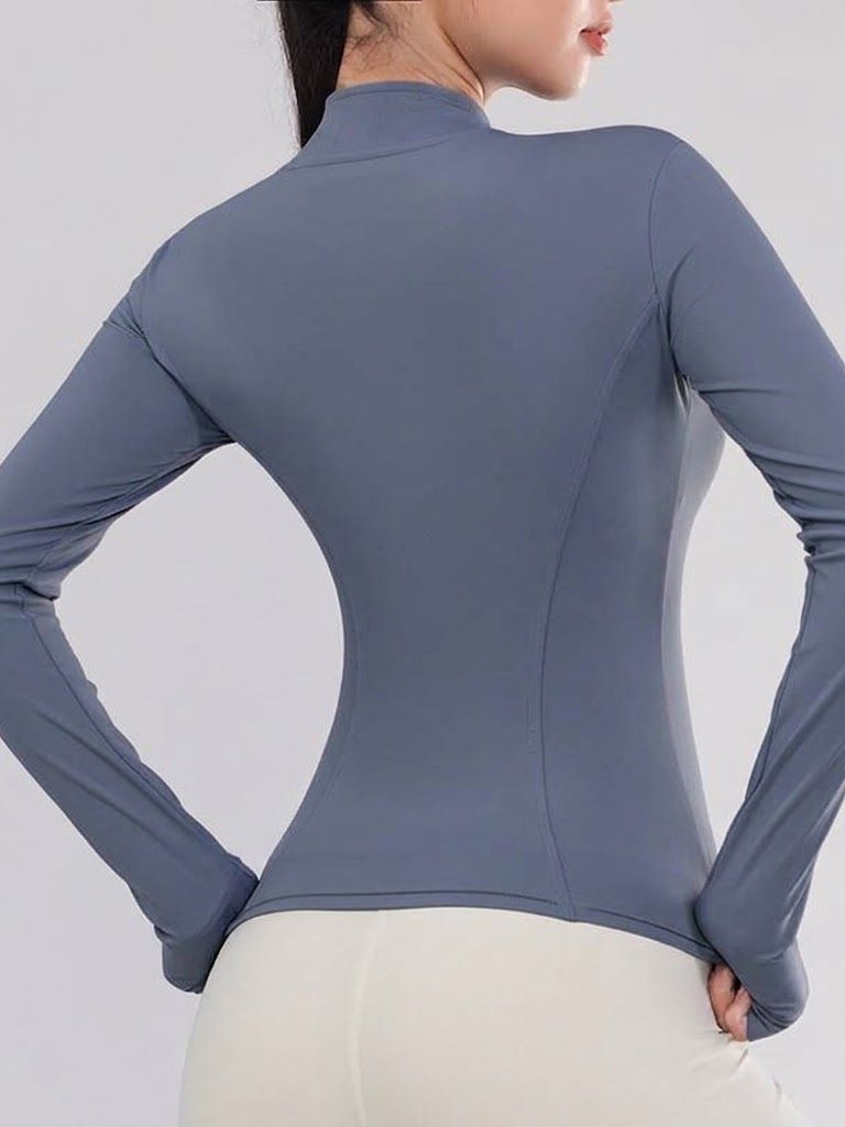 Top Jacket -  Chaqueta deportiva ajustada para mujer