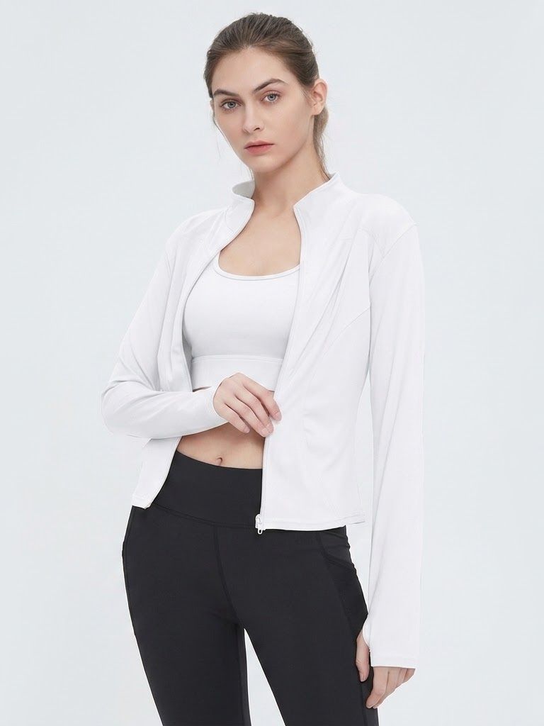 Top Jacket -  Chaqueta deportiva ajustada para mujer