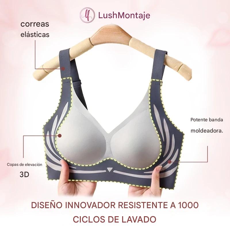 LushFitting - Sujetador push-up sin costuras