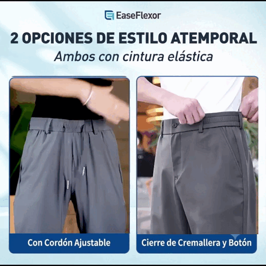 EaseFlexor - Pantalones de hombre ultra elásticos de secado rápido
