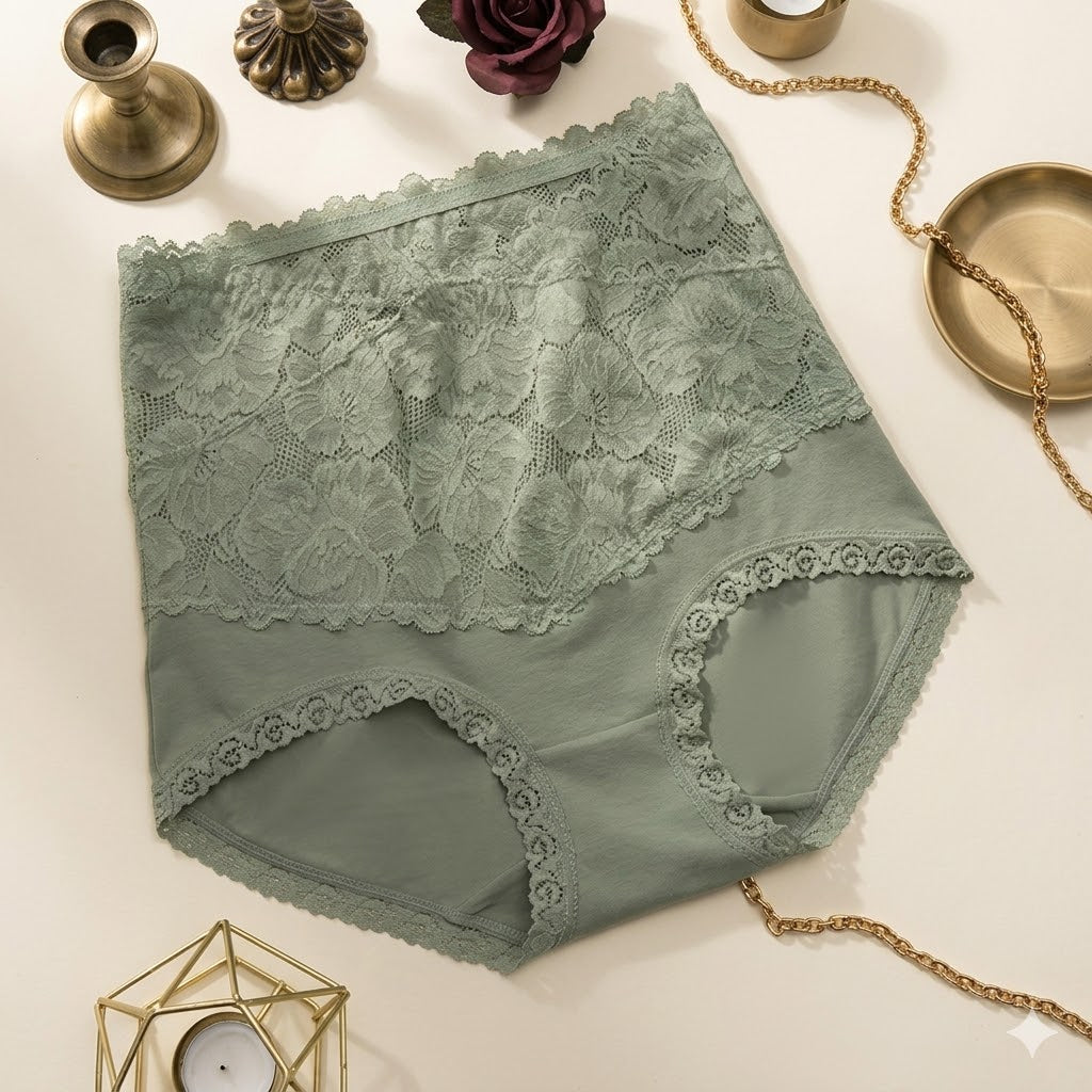 LaceSoft | Pantys de Algodón con Encaje